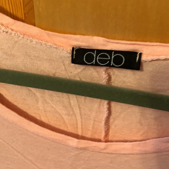 Deb Vintage lace sleeve blouse size small - Picture 4 of 5